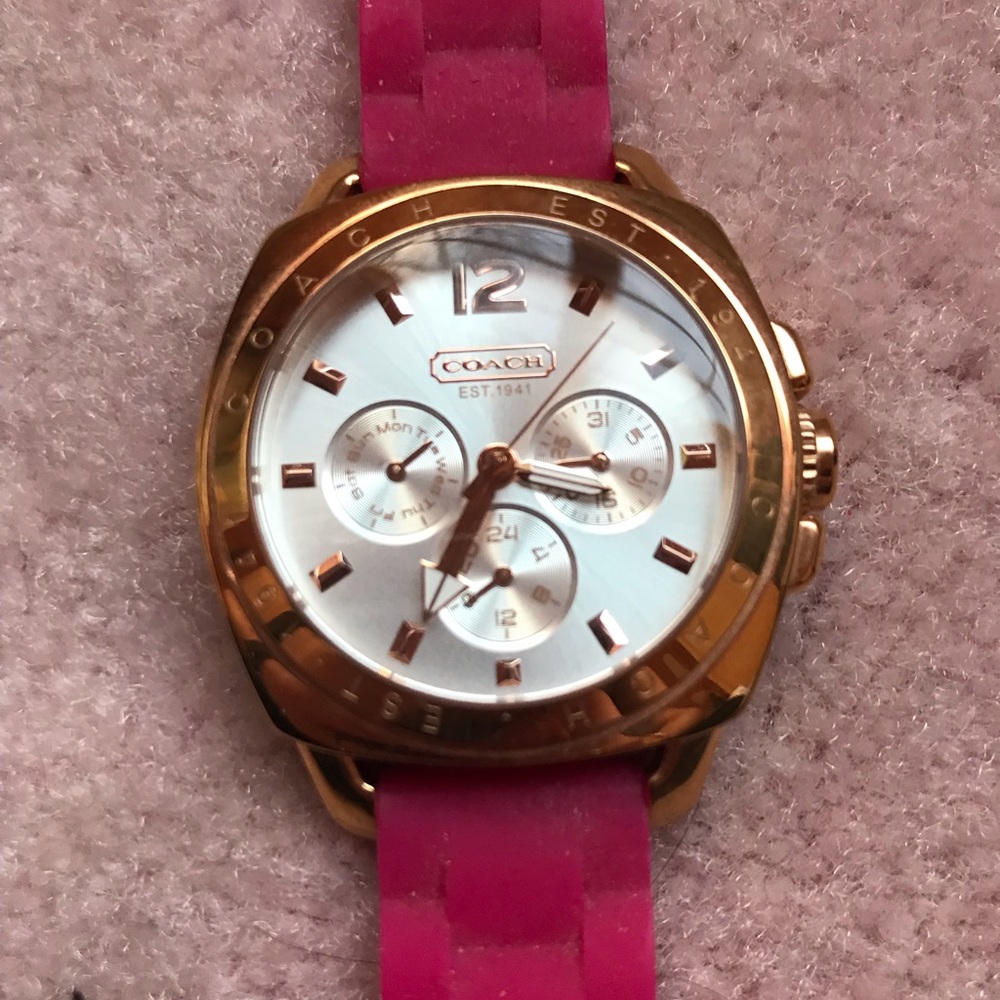 Coach Women’s Silicone Watch